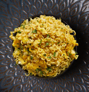 EGG MASALA MAGGI NOODLES