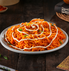 KOREAN CHEESE RAMEN NOODLES