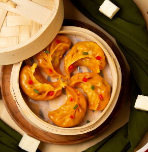 PANEER STEAMED MOMOS