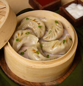 VEG STEAMED MOMOS